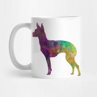 English Toy Terrier in watercolor Mug